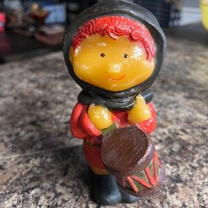 Vintage Hallmark Drummer Boy candle